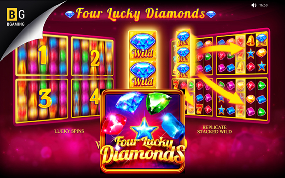 Goldenslot Four Lucky Diamonds