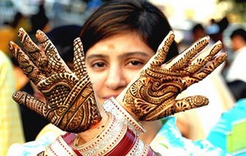 Indian Wedding Mehndi Designs for hands legs