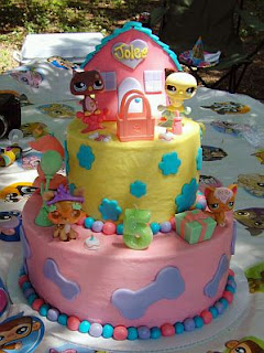 Tortas de Littlest Pet Shop para Fiestas Infantiles, parte 2