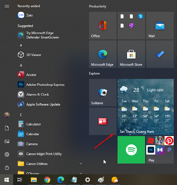 Weather (MSN) Xem thời tiết trên Windows 11 cực kỳ đơn giản và trực quan