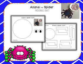 https://www.teacherspayteachers.com/Product/Anansi-the-Spider-Printable-Craft-2446179