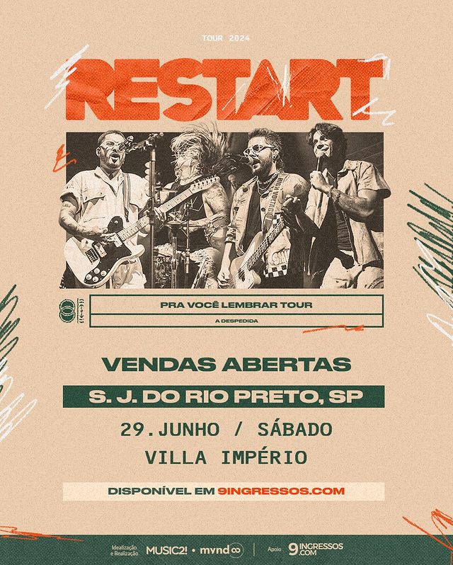 29/06/2024 Show do Restart em São José do Rio Preto [Villa Império]