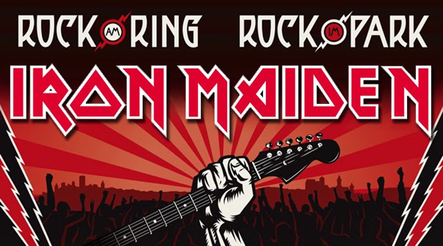 Tour 2014: Iron Maiden confirmado nos festivais Rock am Ring e Rock im Park! 