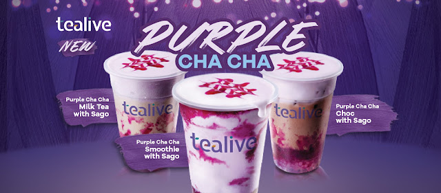 Review Menu Baru Daripada Tealive Purple Cha Cha With Sago