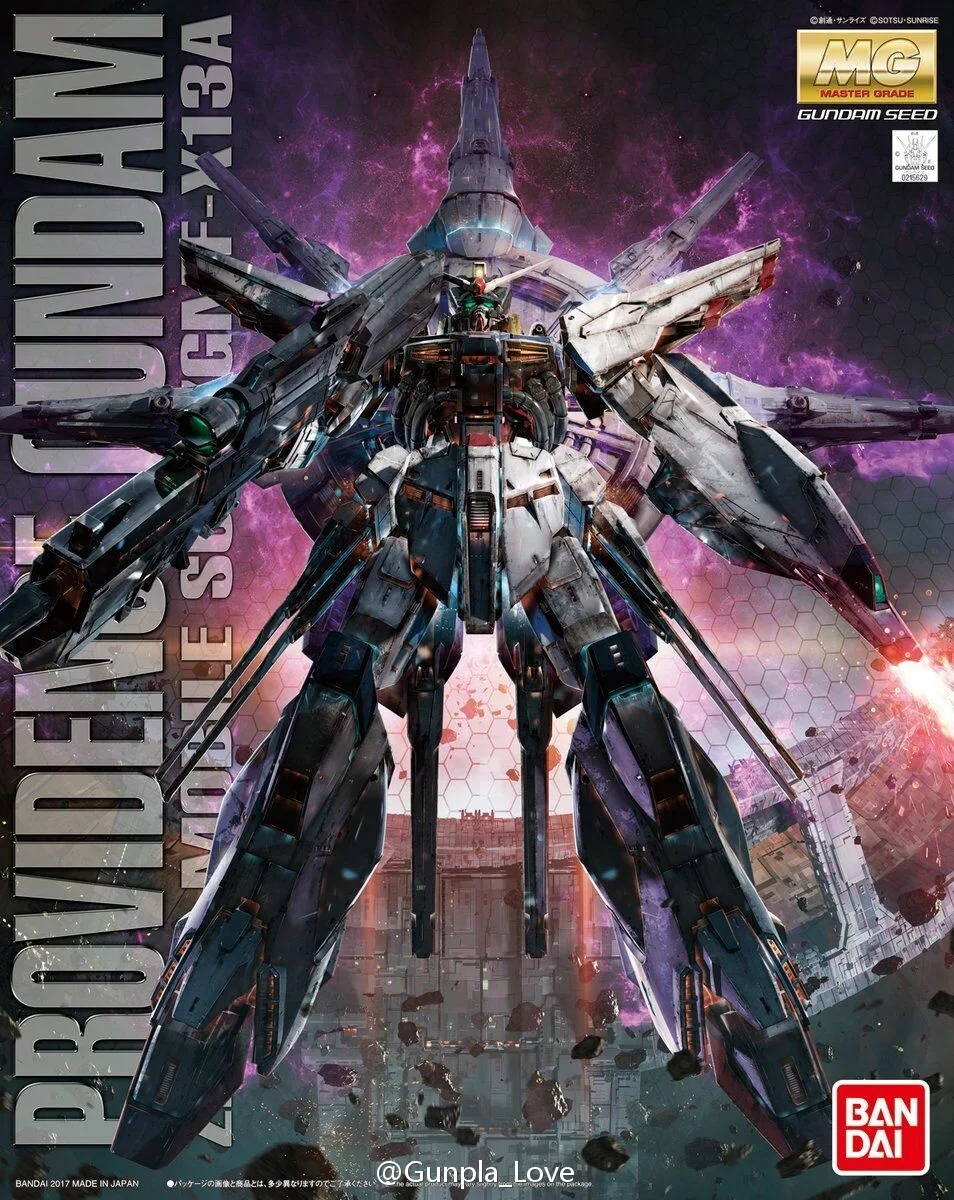 MG 1/100 ZGMF-X13A Providence Gundam - Release Info, Box Art and Official Images