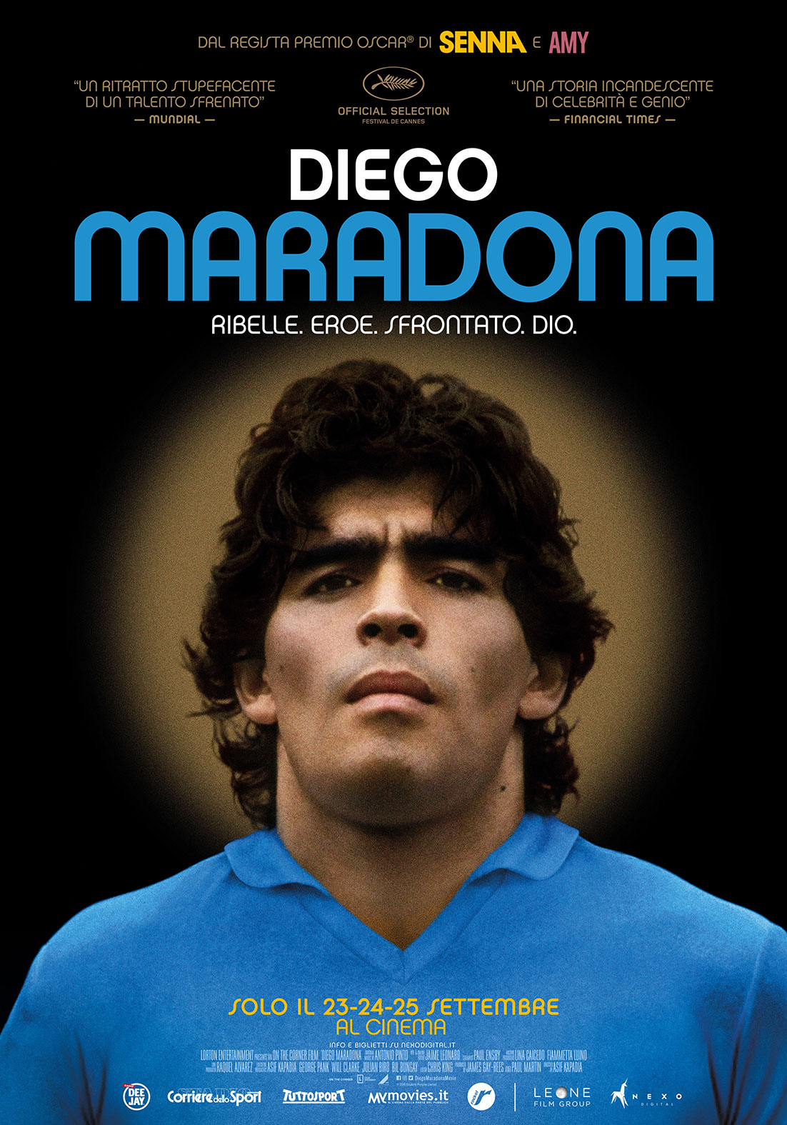 Aprono Le Prevendite Del Film Evento Diego Maradona