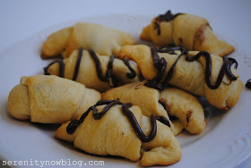 Nutella Peanut Butter Chocolate Croissants