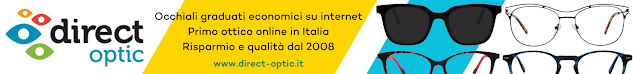 Occhiali graduati economici online con direct-optic.it, primo ottico online in Europa