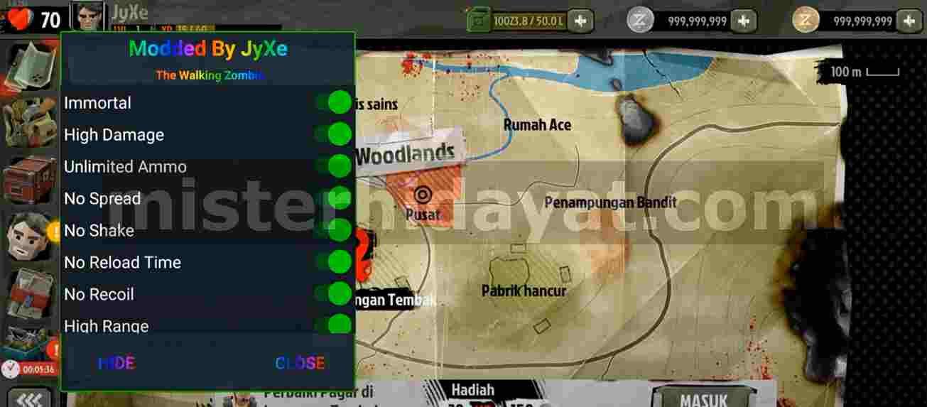 The Walking Zombie 2 Mod Menu Apk V3.17.0 Unlimited Money & Coin