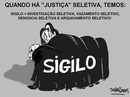 Resultado de imagem para charge fachin sigilo