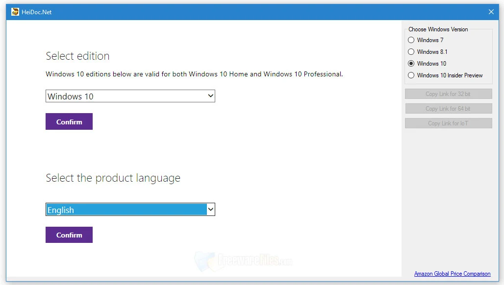 Download Windows 7,8.1,10 officially Microsoft Windows ISO Download Tool 3.1.5