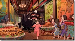 Spirited Away No-Face Chases