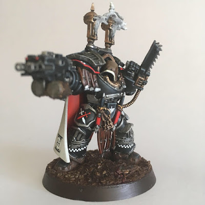 Dark Angels Master in Cataphractii armour