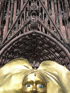 Strasbourg-Facciata della Cattedrale