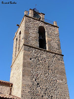 El campanar de l'església de Sant Esteve de Baga. Autor: Ricard Badia