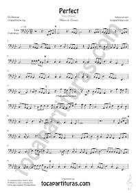 1 Partitura de Tuba y Contrabajo (Clave de Fa en 8ª Baja) Perfect Sheet Music for Contrabass y Tuba Music Score PDF/MIDI de Tuba / Contrabajo