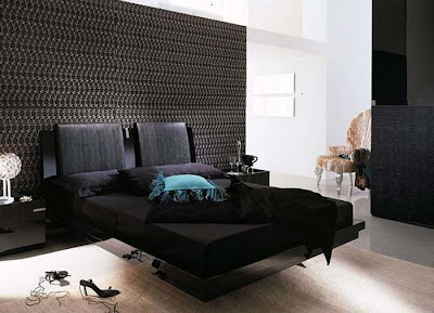 Decoración de Dormitorio en Negro