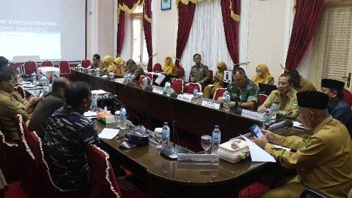 Gubernur Mahyeldi Pimpin Rapat Forkopimda Sumbar, Bahas Maninjau, Sitinjau Laut dan UU Sumbar