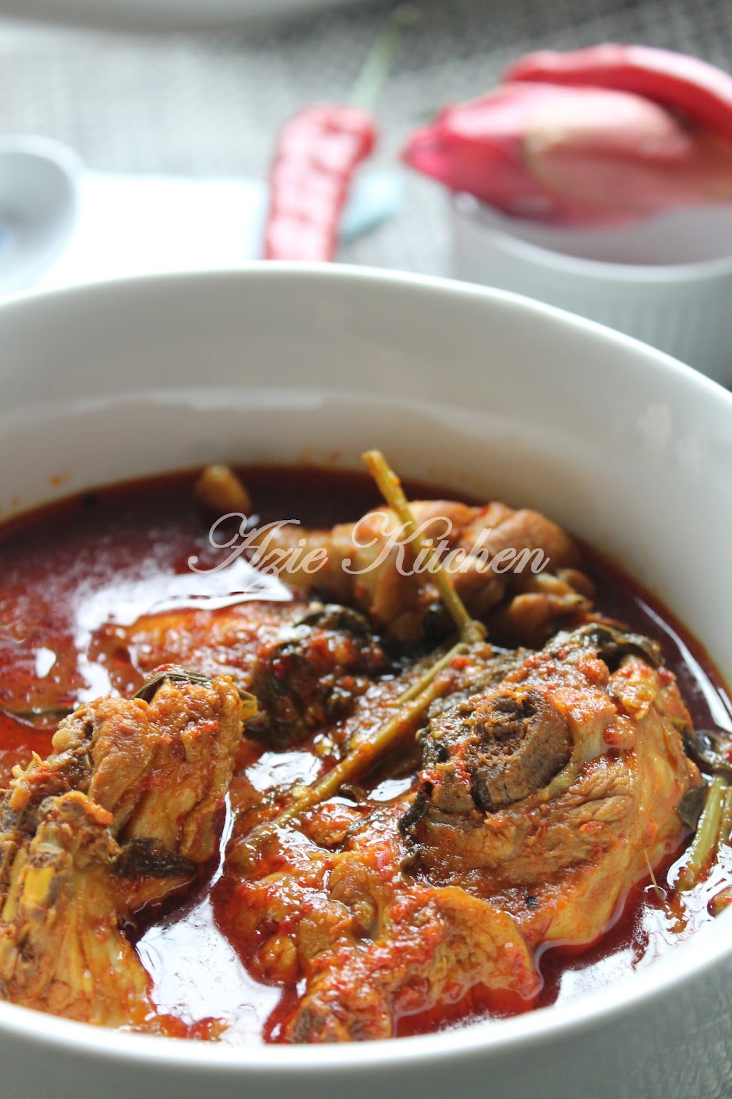 Masak Asam Pedas Ayam Azie Kitchen