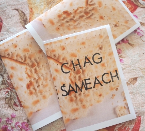 Printable Chag Sameach cards for Passover and Unleavened Bread | Land of Honey