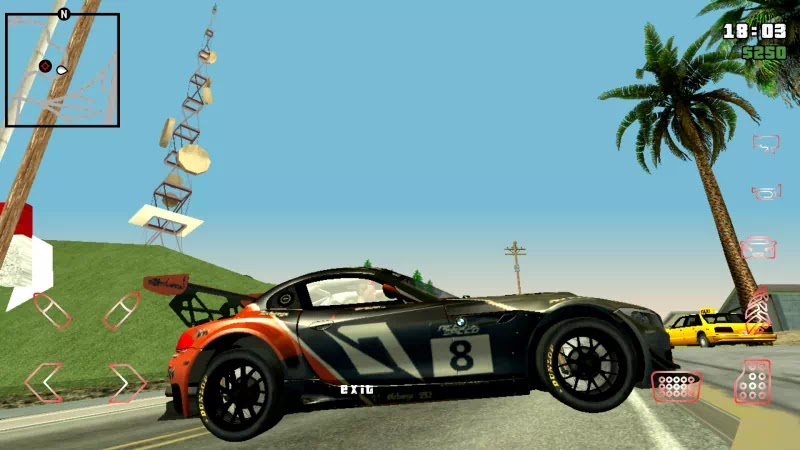 Mod Mobil BMW Z4 GT3 2010 GTA SA Android bravura.dff