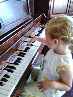 Piano Student Learning Black Key Groups Teaching Piano Patterns from the Start