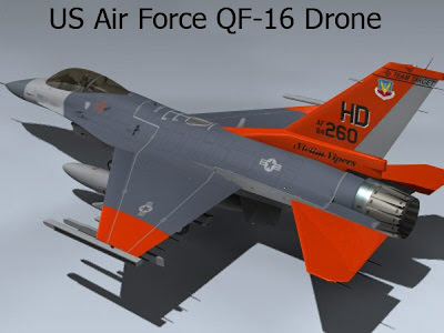 US Air Force QF-16 Drone