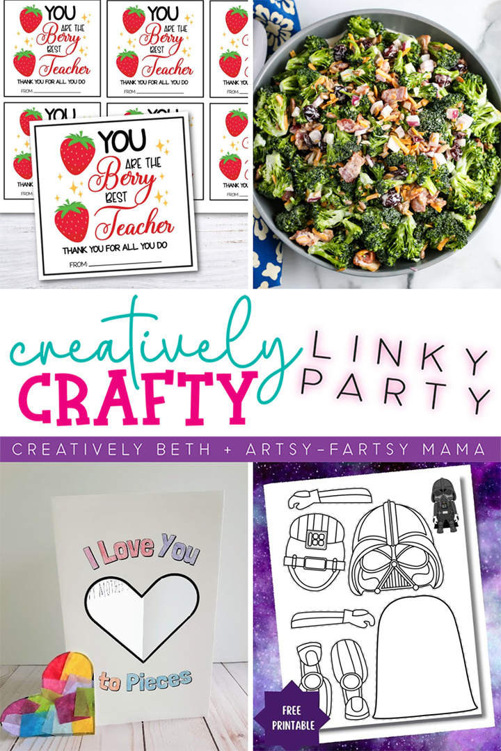Creatively Crafty Linky Party #197