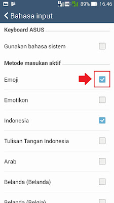  itu tidak eksklusif aktif pada keyboard default  Cara Menampilkan Emoji/Emotikon di Keyboard Asus Zenfone 5 dengan Mudah