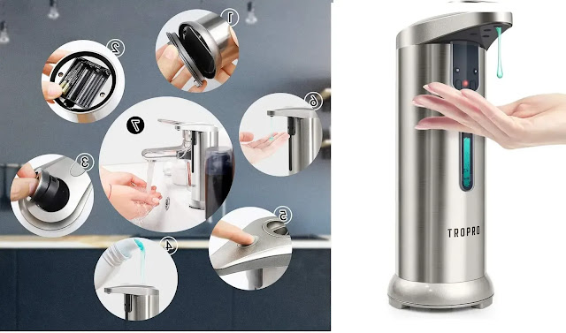 9. ELECHOK Touchless Soap Dispenser