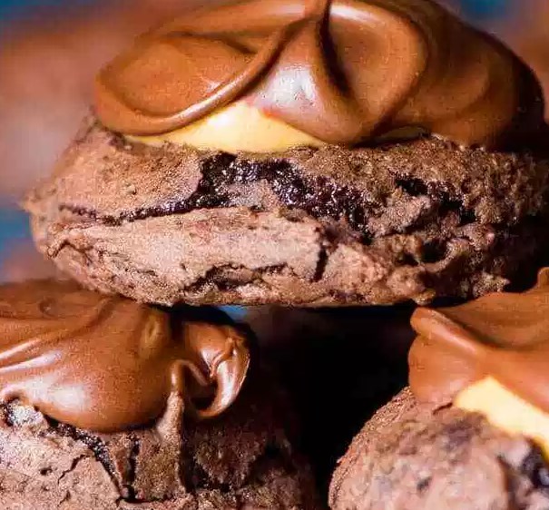 BUCKEYE BROWNIE COOKIES #dessert #easycookierecipe