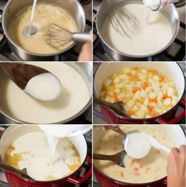 Milk Potato Soup recipe