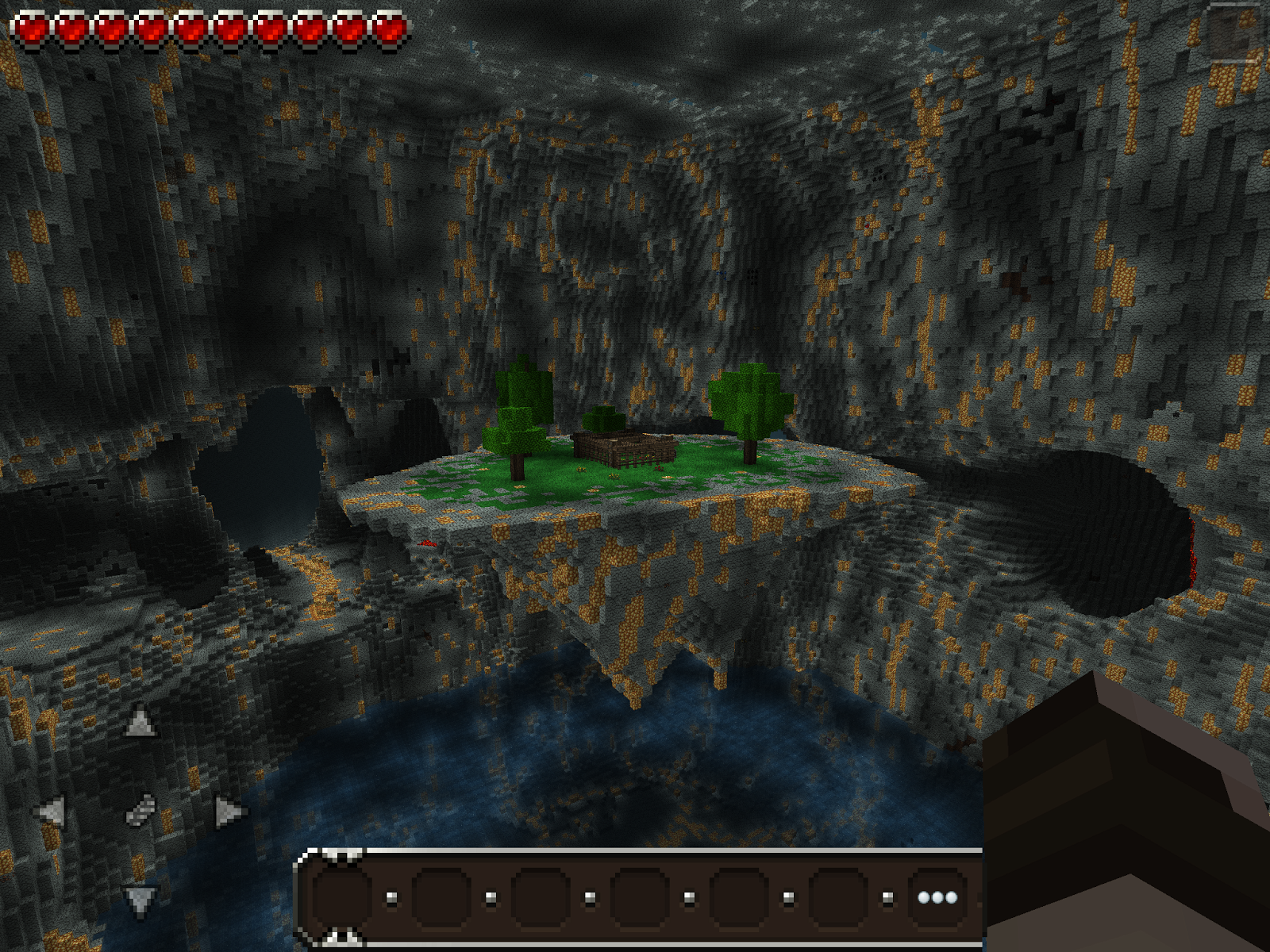 Minecraft PE Worlds: Custom Terrain Map Pack #1