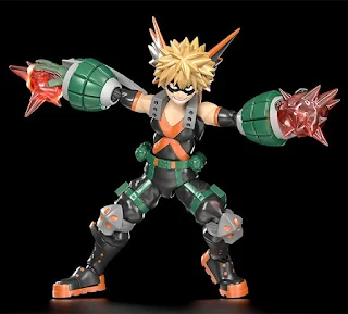 MODEROID Izuku Midoriya y Katsuki Bakugo de My Hero Academia.