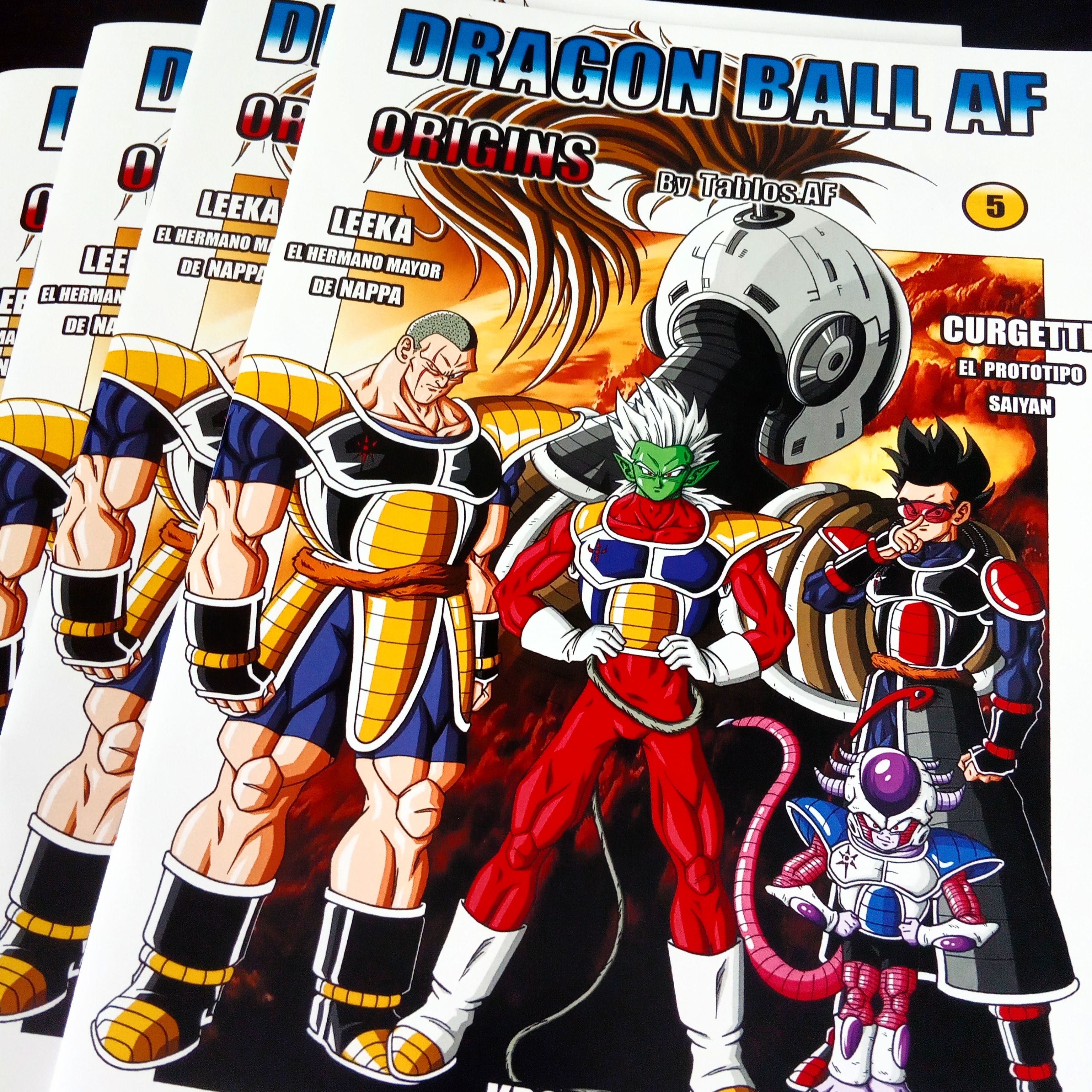 Dragon Ball AF: DRAGON BALL AF ORIGINS VOL. 5: DISPONIBLE / AVAILABLE