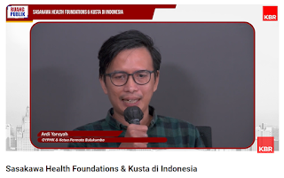 Sasakawa Health Foundation dan NLR Indonesia kusta