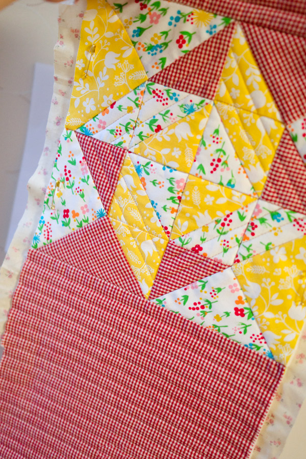  sew a simple patchwork bag without the extra step of quilting. Простая сумка-пэчворк