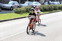 Duatlón infantil del club de triatlón de la Sociedad Ciclista Barakaldesa