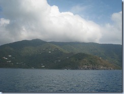 Clouds over Cane Garden Bay