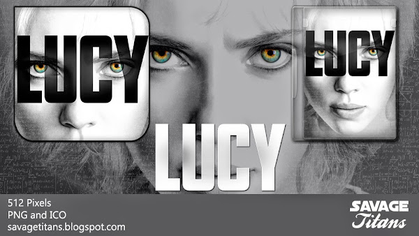 Lucy (2014) Movie Folder Icon