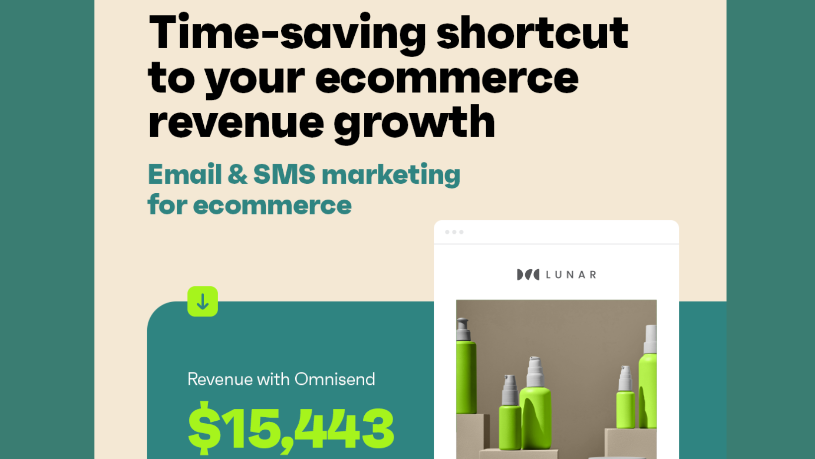 Boost Your Ecommerce Sales with Omnisend: The Ultimate Email and SMS Marketing Platform.