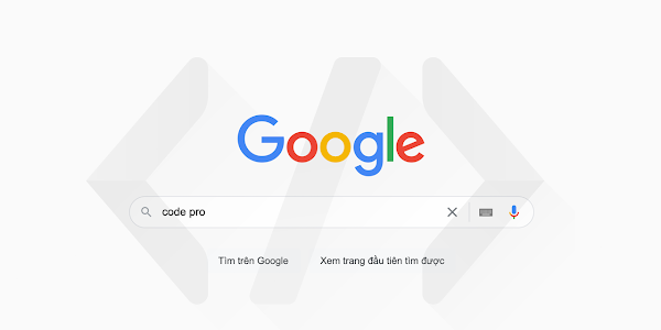 Hướng dẫn chèn khung tìm kiếm google vào blog/website