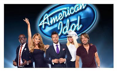 American Idol judges Randy Jackson, Mariah Carey, Nicki Minaj