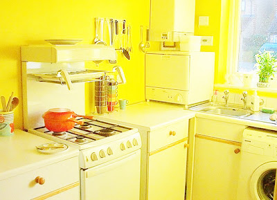 Yellow Kitchen Furniture Contemporary