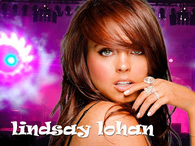 Free gallery of high definition Lindsay Lohan desktop wallpaper images