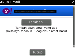 cara setting email di blackberry 8520