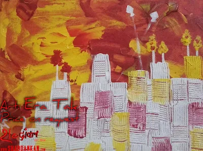 era tak india red painter, painting 3, price on demand