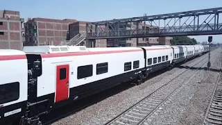 وزير النقل: يعلن  بدء تشغيل أول رحلات قطارات تالجو الفاخرة بالركاب السبت القادم