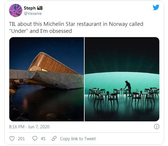 The “Under” underwater restaurant: Underwater dining in Norway looks amazing