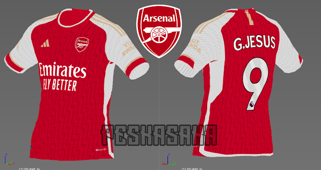 Kit de Arsenal FC 2023